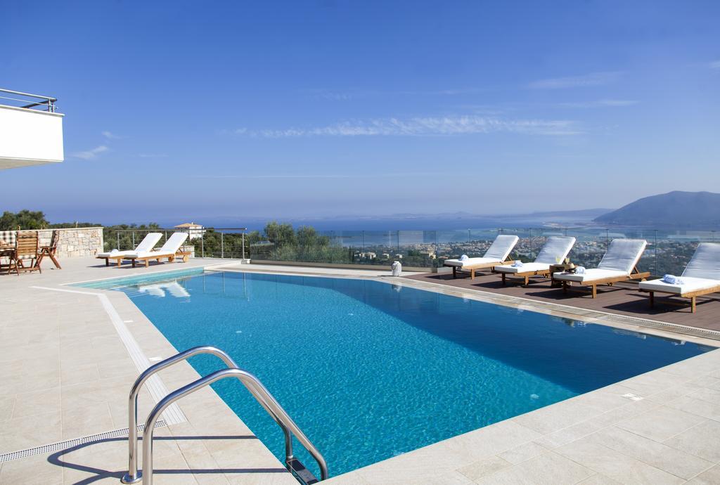Alivia Lefkas Luxury Villas Apolpaina Extérieur photo