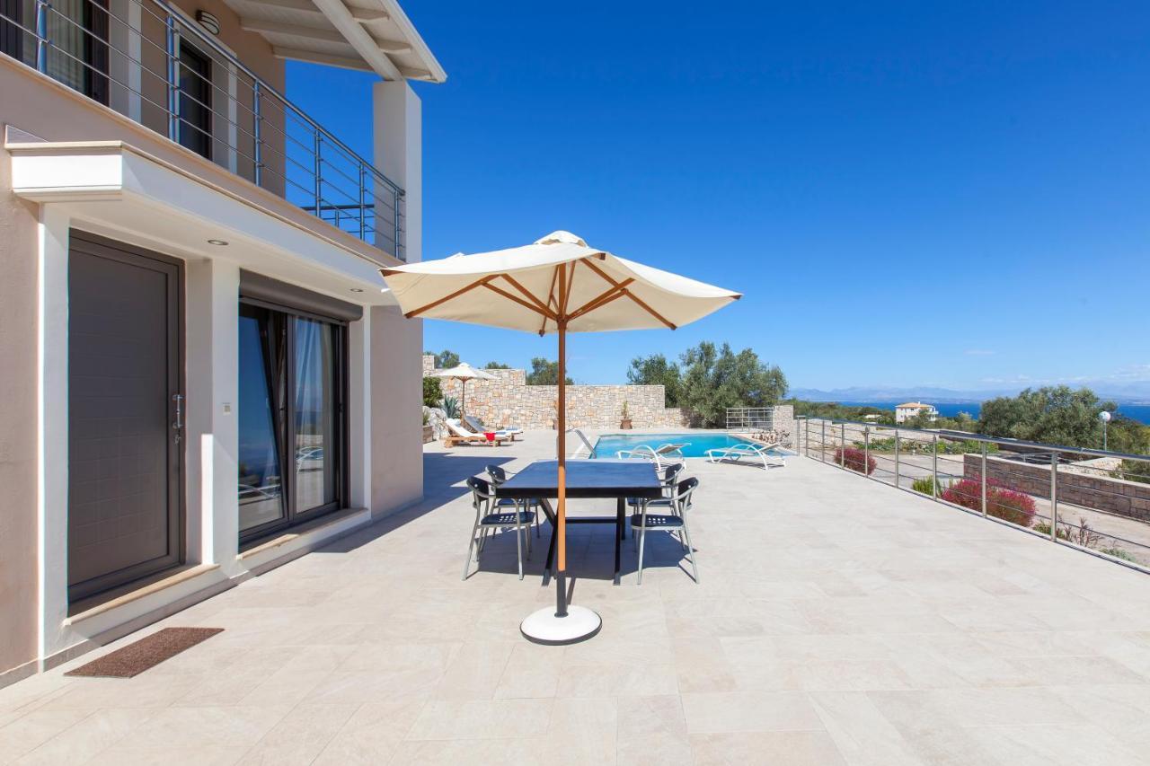 Alivia Lefkas Luxury Villas Apolpaina Extérieur photo