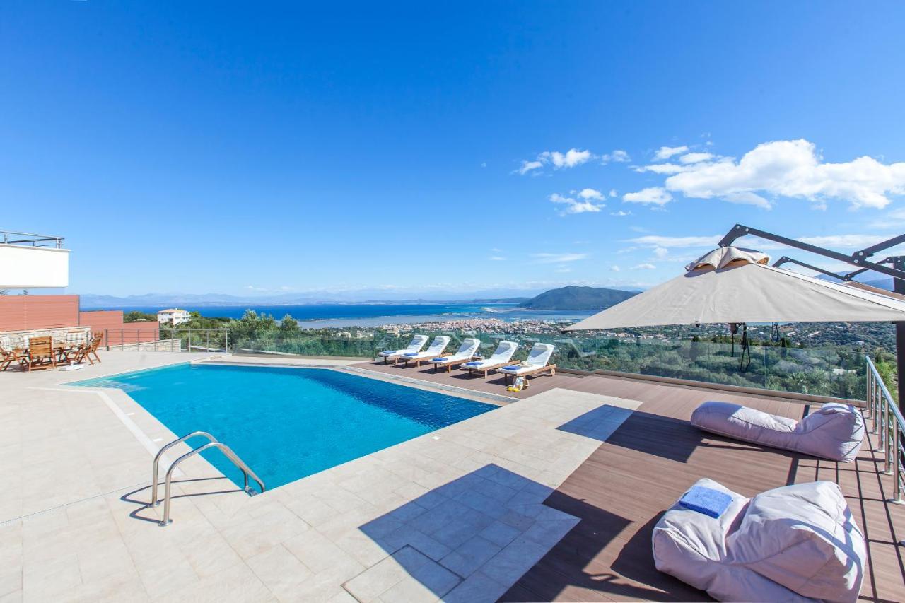 Alivia Lefkas Luxury Villas Apolpaina Extérieur photo